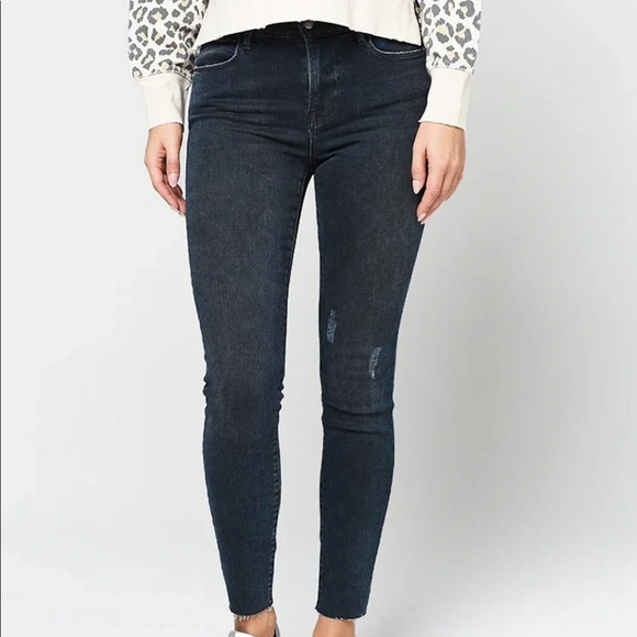 FRAME WOMEN’S LE HIGH SKINNY RAW EDGE JEAN SIZE 27 - Picture 1 of 14
